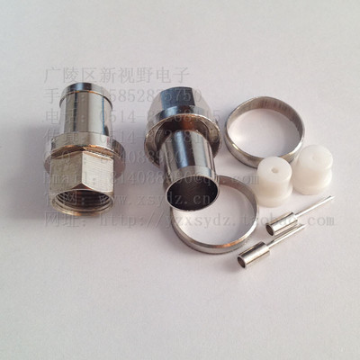【廠家供應(yīng) 75-9F頭 全銅加大 冷壓頭 擠壓頭 有線電視插頭 轉(zhuǎn)接頭】價格,廠家,圖片,連接器,廣陵區(qū)新視野電子設(shè)備廠-